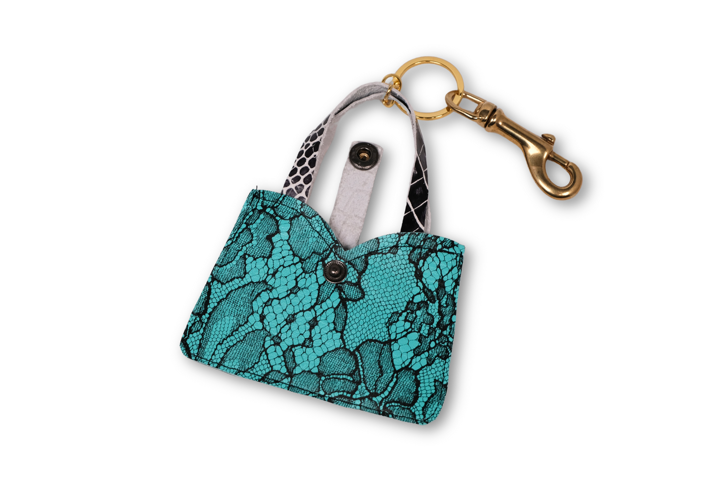 Bag Charm - Blue Lace