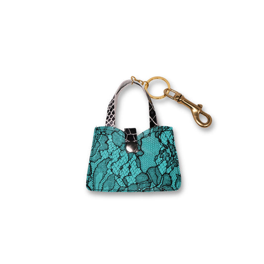 Bag Charm - Blue Lace