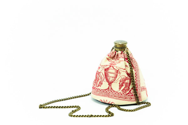 PURSA Bucket-Bag | Red and White Wall Stories